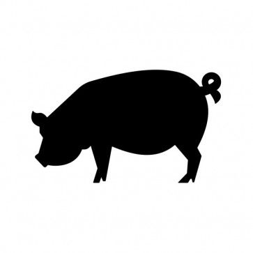 Farm Pig Figure 03895 Hoedown Party, Cow Icon, Pig Silhouette, Pig Clipart, Wood Burning Pen, Hog Heaven, Black Pig, Pot Belly Pigs, Animal Templates