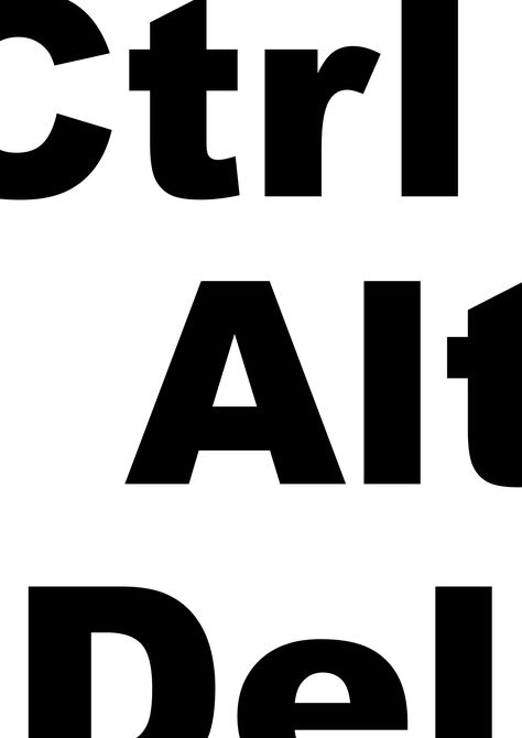 ctrl.alt.del C Typography, Ctrl Alt Del, Random Prints, Art Love, Girl Drawing, Nintendo Wii Logo, Influencer, Gaming Logos