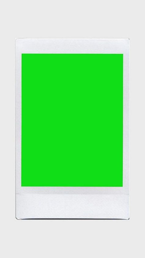 Polaroid Green Screen For Edits, Polaroid Template Green Screen, Frame Aesthetic Green Screen, Frame Edit, Polaroid Template, Happy Birthday Posters, Free Overlays, Polaroid Frame, Overlays Picsart