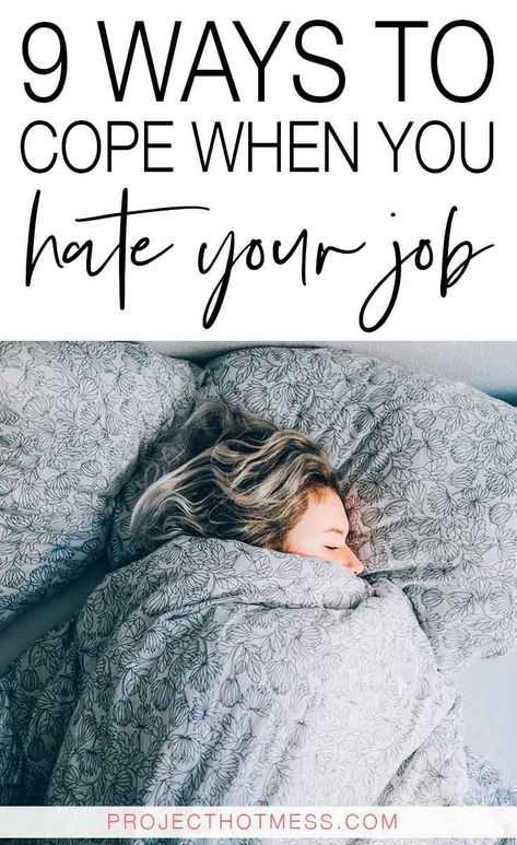 Life can be difficult when you hate your job, the days seem longer and the stress piles on. But there are ways to cope to get you through the bad days, give you a way out of your job or even get you loving your job again!