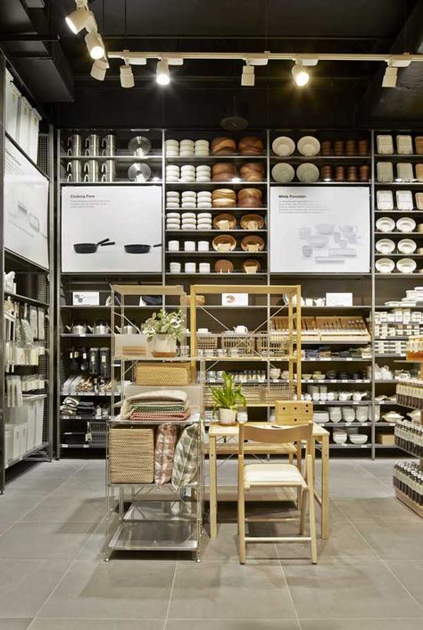 Muji: Found in Translation | Indesignlive Muji Store, Japanese Stationary, Supermarket Design, Shop Front Signage, Museum Store, Accessories Display, Retail Store Design, Home Center, Museum Shop