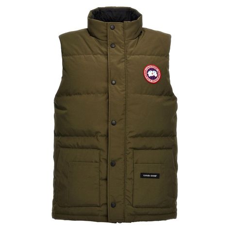 'Freestyle' Vest In Nylon Blend With Duck Feather Padding, Zip And Button Closure, Pockets, Front Logo Patch. Color: Green Size & Fit: True To Size Fit Composition: 84% Polyester, 16% Cotton Made In: Canada Sku: Jul-Cg2054m49 Welcome To The Official Luosophy Poshmark Closet! Luosophy Is A Luxury Brand Reselling Company Founded In San Diego, Ca From 2016. All Our Products Are Imported From Italy And Sold In The Usa. We Do Our Best To Provide High Fashion, Luxury Items At Affordable Prices. We Gua Arctic Explorers, Autumn Winter 2023, Canada Goose Mens, Man Pad, Green Vest, Vests Mens, Outerwear Vest, Trainer Boots, Down Vest