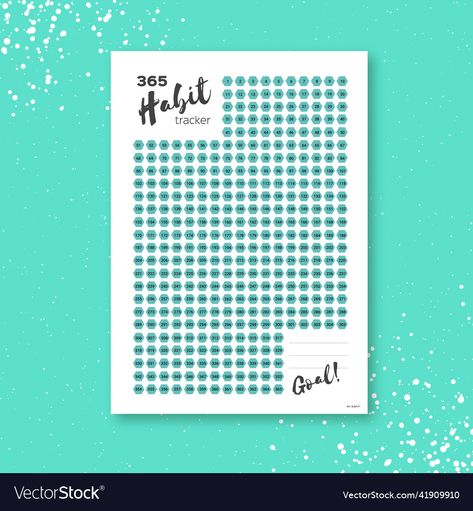 Year Journal, Monthly Organization, Daily Printable, Calendar Notebook, Goal List, Schedule Organization, Goal Tracker, Goals Planner, Habit Tracker