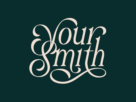 Your Smith Lettering by Nathan Holthus on Dribbble Light Word Lettering, Elliott Smith Drawing, Elliott Smith Handwriting, Script Logo Design, Elliott Smith Self Titled, Elliott Smith Either/or, Brand Book, Script Lettering, Types Of Lettering