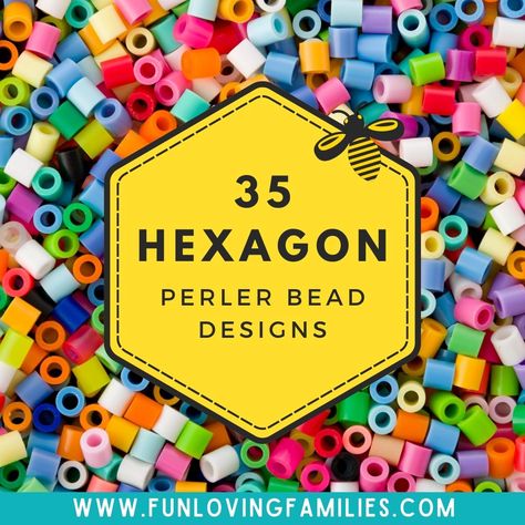 35 Hexagon Perler Bead Patterns, Designs and Ideas Fuse Bead Patterns Hexagon, Perler Beads Ideas Hexagon, Perler Beads Hexagon Patterns, Jeep Perler Bead Pattern, Perler Bead Hexagon Designs, Perler Bead Patterns Hexagon Board, Perler Beads Hexagon, Square Perler Bead Patterns, Book Perler Beads