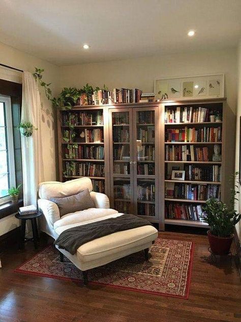 Book room Design Ložnic, Small Modern Living Room, Home Library Design, Small Living Room Decor, Home Libraries, Living Room Remodel, Design Living Room, Couches Living Room, Book Shelf