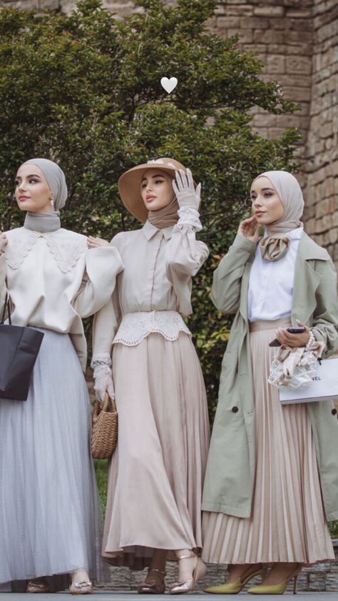 Vintage Style Hijab, Hijab Vintage, Islamic Modest Fashion, Girls Boutique Dresses, Hijab Fashion Summer, Estilo Hijab, Hijabi Fashion Casual, Fashion Top Outfits, Mode Abaya