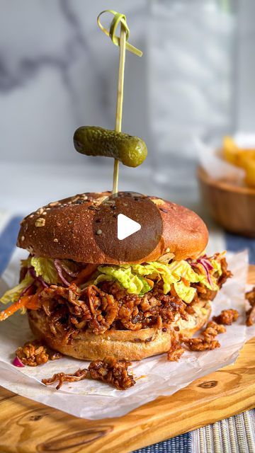 Jackie Akerberg 🌱 Healthy Recipes on Instagram: "THE SECRET TO THE BEST JACKFRUIT SANDWICH ⬇️  Are you a jackfruit lover?! Do you want to be?  I’ll be honest - the first time I tried making jackfruit, I didn’t love it! But that’s because no one told me this CRUCIAL secret, and I didn’t find it in other recipes on the internet.  Do you want to know what it is? I promise it will TOTALLY change the way you feel about jackfruit.  Here you go:  After draining your young green jackfruit and rinsing thoroughly, wrap it in a clean dish towel and squeeze the heck out of it to get ALL the moisture out!!  This is a game changer because it allows the jackfruit to absorb sauces and seasonings and taste meaty and flavorful! If you skip this step your jackfruit will be limp, watery, and briny! No body w Jackfruit Sandwich, Bbq Jackfruit, Firm Tofu, Vegan Bbq, High Protein Vegan, Secret Number, Cleaning Dishes, Other Recipes, Game Changer