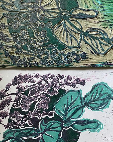 Is this yours? Jigsaw lino blocks - these are mine. Have you tried? It’s fun! Hand printed using @slamapress Ink @schmincke_official Registration jig - well, that’s all me. Design - that’s nature’s own. I’m just the hands and the eyes seeing these 🌿🤓 Southseaeyes.me that’s me 🩵 Me Design, Relief Print, Process Art, Delphinium, Lino Print, Have You Tried, Linocut Prints, Hand Print, Botanical Art