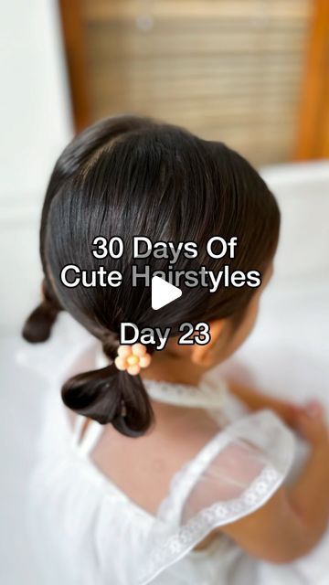 Nancy Amery on Instagram: "30 Days Of Cute Hairstyles  Day 23  Would you try this on your little one’s hair?  #cutehairstyles #hairinspo #easyhairstyles #hairtutorial #toddlerhairstyles #girlshairstyles #thinhairstyles #simplehairstyles" Two Year Old Hairstyles, Hair Styles For Toddlers With Short Hair, Easy Toddler Hairstyles, Old Hairstyles, January 23, Toddler Hair, Kids Hairstyles, You Tried, Hair Tutorial