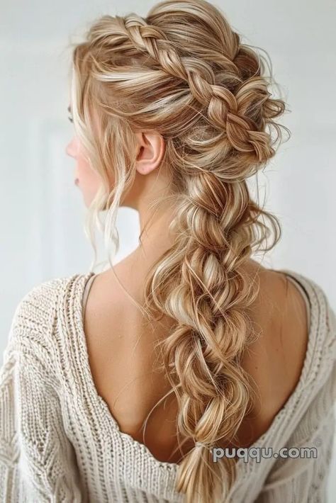 Bride Braid, Wedding Braid, Braid Wedding, Bridal Hairstyles With Braids, Bridal Braids, Wedding Braids, Social Art, Fishtail Braid, Long Hair Wedding Styles