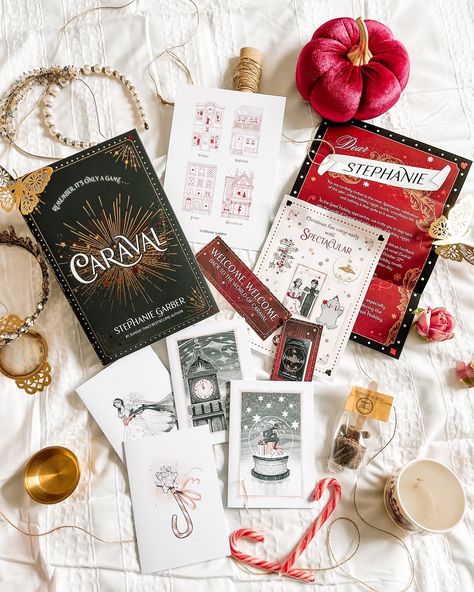 How many books do you own? Welcome Welcome to Caraval I was kindly sent this pretty Spectacular box from @hodderscape last week for @stephanie_garber Caraval series and guess what? SPECTACULAR IS OUT THIS MONTH! Swipe to see all the goodies that came in the box! #caraval #stephaniegarber #bookhygge #hyggebookstyle Spectacular Stephanie Garber, Caraval Series, Hygge Book, Stephanie Garber, Books Aesthetic, Book Aesthetic, The Box, Bestselling Author, How Many