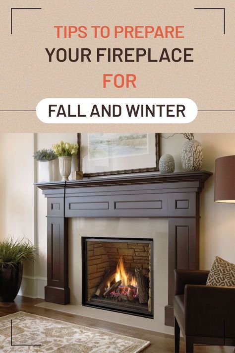 Tips to Prepare Your Fireplace for Fall and Winter The Fireplace, Cold Season, Wood Burning Fireplace, Wood Burning, Fall And Winter, You Must, Kids Room, Fireplace, Home Improvement