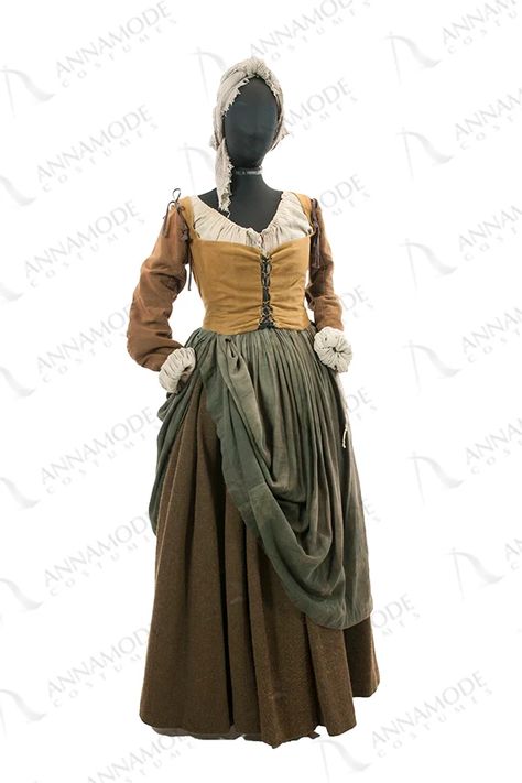 Servant Outfit, Servant Dress, The Crone, Woman Outfit, Outfit Donna, Dress Suits, 16th Century, Outfits Women, 17th Century