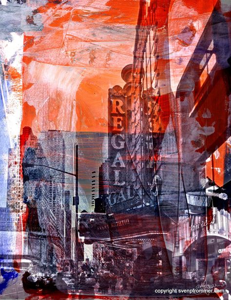 Gcse Fragments, Visual Art Photography, Sven Pfrommer, Abstract Art Photography, New York Cityscape, Art Alevel, Digital Collage Art, Building Painting, Painting Mixed Media