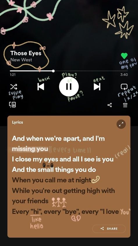 this is my fav song now. Those Eyes New West Lyrics, Those Eyes New West Wallpaper, Those Eyes New West Spotify, Songs That Describe Me, Insta Layout, Iphone Music, Music Poster Ideas, Fav Song, Meaningful Lyrics