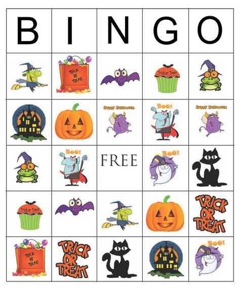 Printable Halloween Bingo Cards Halloween Bingo Free, Halloween Bingo Printable, Bingo Card Generator, Halloween Bingo Game, Halloween Bingo Cards, Free Bingo Cards, Halloween Bingo, Halloween Worksheets, Halloween Games For Kids