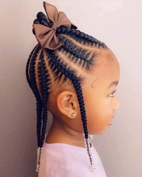 Aaliyah Hairstyles, Toddler Braid Styles, Girls Braided Hairstyles Kids, Black Baby Girl Hairstyles, Daughter Hairstyles, Toddler Braided Hairstyles, Black Kids Braids Hairstyles, Boys Haircut, Kids Braids