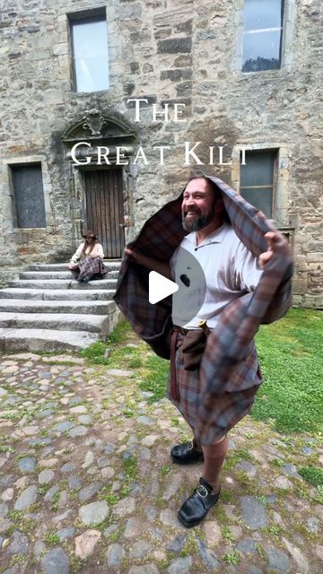 Andrew McAlindon on Instagram: "Here’s a wee demonstration of how to wear the Great Kilt!

Thanks to my tour guests for modelling them so well!

#scotland #andythehighlander #kilt #highlandertours #outlander #scotlandtour #greatkilt #lallybroch" Great Kilt, Scotland Tours, Kilt, Outlander, Scotland, On Instagram, How To Wear, Instagram