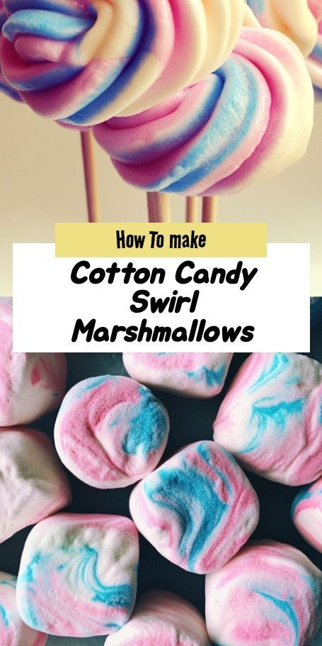 Indulge in Cotton Candy Marshmallow Delight: Whimsical, fluffy marshmallows bursting with fairground flavors! Perfect for parties or sweet snacks at home. Easy recipe with pink and blue swirls that captivate your taste buds. #CottonCandyMarshmallows #HomemadeTreats #SweetTooth Make your gatherings magical with homemade cotton candy marshmallows! This delightful treat combines sugar, gelatin, and enchanting flavors for a nostalgic experience. Marshmallow Delight, Cotton Candy Recipe, Homemade Cotton Candy, Snacks At Home, Whimsical Party, Flavored Marshmallows, Treat Table, Cotton Candy Flavoring, Recipes With Marshmallows