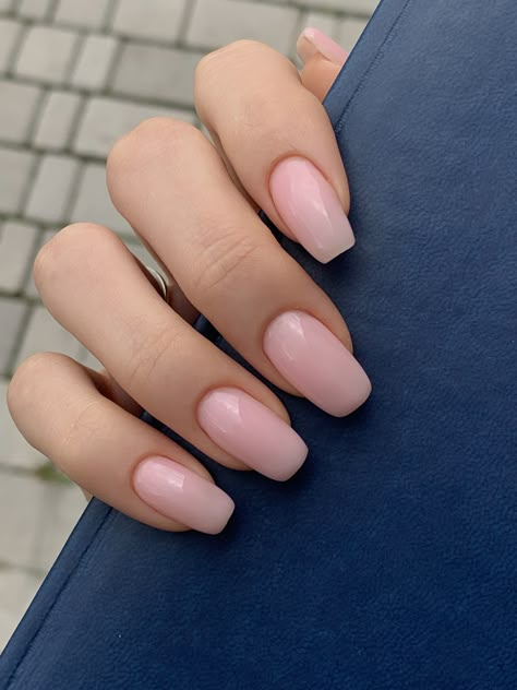 Pink Ballerina Nails Short, Clean Girl Nails Short, Simple Nails Gel, Nails Clean Girl, Nails Gels, Ballerina Nails Short, Clean Girl Nails, Cozy Colors, Fall Nail Ideas