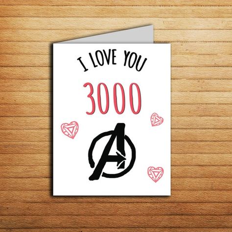 Anniversary Card Printable, Iron Man Gift, Game Of Thrones Cards, Regalos Ideas, 25th Anniversary Gift, 25th Anniversary Gifts, Ideas Regalos, Distance Relationship Gifts, End Game