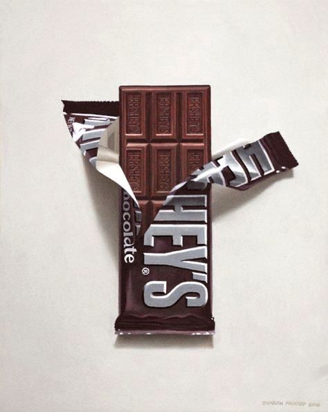 Chocolate Hershey, Prismacolor Art, Object Drawing, Food Painting, Foto Art, Pencil Art Drawings, Color Pencil Art, Realistic Art, Food Drawing