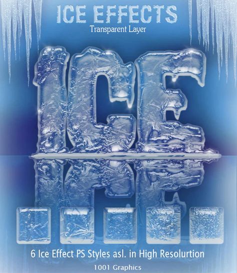 Ice Typography, Frozen Background, Ice Effect, Mobile Cartoon, Ice Texture, Ice Popsicle, Computer Photo, Best Photoshop Actions, Adobe Tutorials