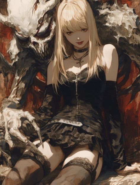 Misa Amane, 일본 패션, Wow Art, 영감을 주는 캐릭터, Art Inspiration Drawing, Art Reference Photos, Cartoon Art Styles, Art Reference Poses, Pretty Art