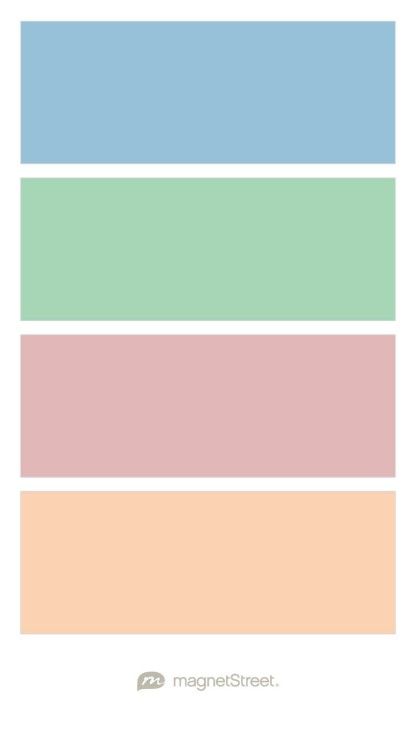 Light Dusty Blue, Sage, Blush, and Peach Wedding Color Palette - custom color palette created at MagnetStreet.com Sage And Peach Wedding, Motif For Wedding, Wedding Colors Palette, Blue Peach Wedding, Light Blue Wedding Colors, Blue Color Pallet, Pallet Light, Outdoor Proposal, Peach Wedding Colors