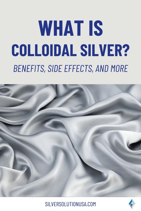 Colloidal silver is one of the most controversial supplements on the market. So what is colloidal silver? What are its actual benefits? Are its side effects as harmful as they say? Does the size of the silver particles matter? We try to shed some light on this controversy and help you choose the best colloidal silver supplements. Colidal Silver Benefits, Colodial Silver Remedies, Benefits Of Collidoil Silver, Collidalal Silver, Collidalal Silver Benefits, Colodial Silver Uses, Colodial Silver, Herbal Benefits, Silver Benefits