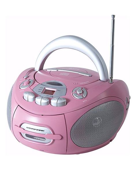 Pink Radio, Pink Cd, 2000s Pink, Cassette Deck, Png Icons, Y2k Pink, Oui Oui, Everything Pink, Blender 3d