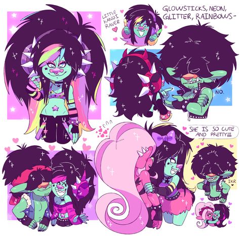 Sheepeva11 Art, Trolls Oc, Trolls Art, Trolls Movie, My Little Pony Drawing, Younger Sister, Tableau Art, Troll Dolls, Pony Drawing