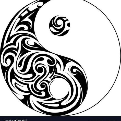 Mom Son Tattoo, Ying Yang Symbol, Ying Yang Tattoo, Ornamental Vector, Yin Yang Designs, Persian Calligraphy Art, Yin Yang Art, Yin Yang Symbol, Yin Yang Tattoos