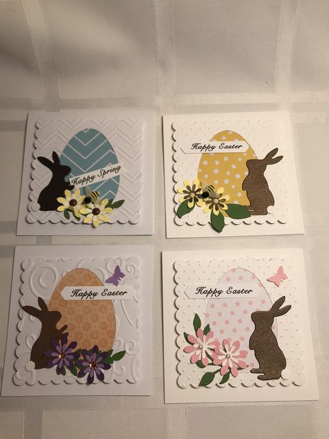 Childrens Easter Cards, Cute Easter Cards Handmade, Easter Cards Handmade Kids, Masculine Easter Cards, Homemade Easter Cards Ideas, Easy Easter Cards To Make, Ctmh Easter Cards, Stampin Up Easter Cards Ideas, Easter Cards For Children