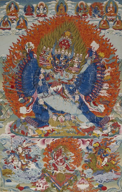 Historical Objects, Thangka Painting, Buddha Art, Buddhist Art, Religious Art, Buddhism, Japanese Art, Art Museum, Buddha Statue