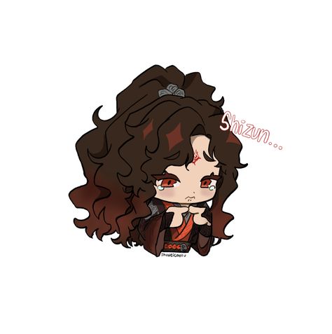 mxtx scum villian Chibi Luo Binghe, Luo Binghe Cute, Luo Binghe Official Art, Luo Binghe Pfp, Svsss Icon, Svsss Pfp, Svsss Chibi, Svsss Luo Binghe, Luo Binghe Icon