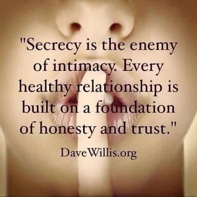 "Secrecy is the enemy of intimacy. Every healthy relationship is built on a foundation of honesty and trust." Dave Willis Unveiled Wife, Rebuilding Trust, Better Man, Trust Quotes, Realest Quotes, Healthy Relationship, Marriage Tips, Marriage Quotes, Marriage Advice