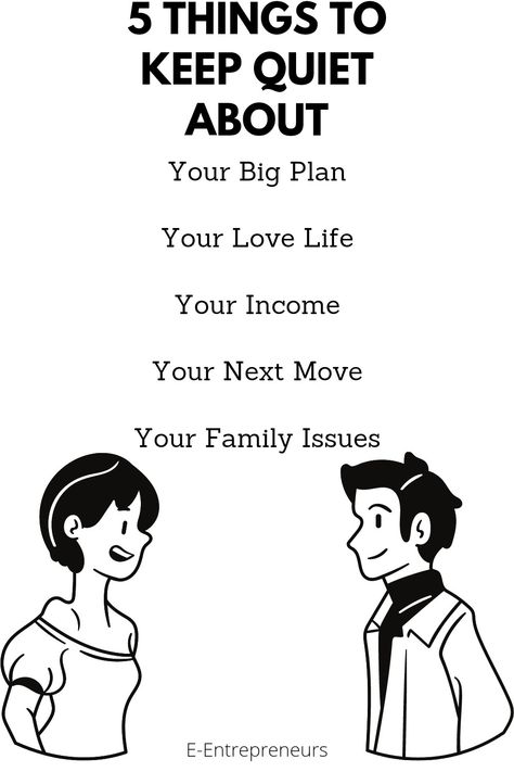 5 Things to keep quiet about Keep Your Personal Life Private Quotes, How To Keep Your Life Private, Private Person, Journal Inspiration Writing, Moving On In Life, Rebuilding Trust, Keep Quiet, Grit And Grace, Crazy Ideas