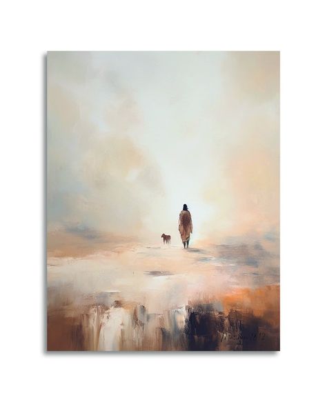 RevelationCulture - Etsy Puerto Rico 99 Sheep, Jesus Sketch, Jesus Watercolor, Mormon Art, Lost Sheep, Christian Graphics, Sheep Paintings, The Lost Sheep, Hang Wall Art