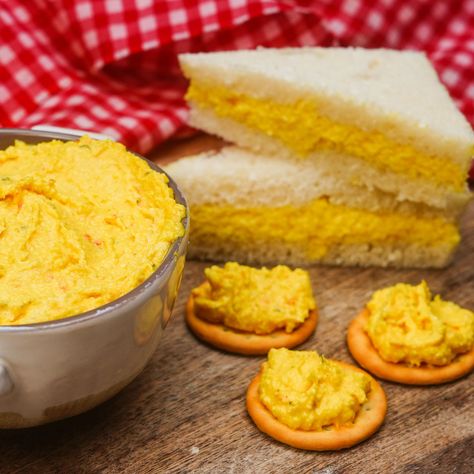 Cheese Paste For Sandwiches, Party Appetizers Easy Cheap, Cheese Paste, Sandwich Spread Recipes, Trini Food, Spicy Cheese, Paste Recipe, Trinidad Tobago, Sandwich Spread