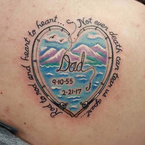 Shoulder Tattoo For Lost Loved One, Loved One Memorial Tattoo, Rip Husband Tattoo, Meaningful Tattoos For Lost Loved Ones For Women, Tattoos To Honor Dad, Husband Memorial Tattoo, Gone Fishing Tattoo Memorial, 81 Tattoo, Son Symbol