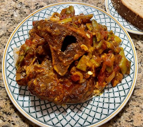 Osso Bucco-Style Beef Shank Beef Osso Bucco Recipe, Beef Shanks Recipe, Beef Osso Bucco, Prime Rib Rub Recipe, Beef Burnt Ends, Osso Bucco Recipe, Shanks Recipe, Beef Shank Recipe, Osso Buco Recipe