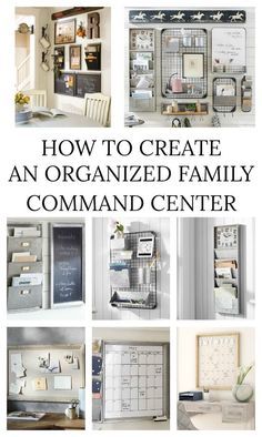 How To Create an Organized Family Command Center Family Command Center Wall, Family Command Centers, Diy Command Center, Command Center Kitchen, Home Command Center, Command Centers, Family Command Center, Home Management, Command Center