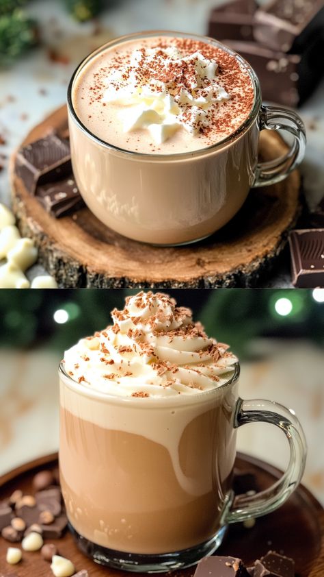 This Toasted White Chocolate Mocha is a cozy, indulgent drink perfect for the holiday season or whenever you’re craving a sweet, creamy treat. With rich white chocolate, a hint of caramel, and a robust shot of espresso, this mocha is a homemade twist on the Starbucks favorite. It’s easy to make and customizable to your taste, topped with whipped cream and festive sprinkles for that extra-special café feel. Toasted White Chocolate Mocha Starbucks, White Chocolate Mocha Starbucks, Toasted White Chocolate Mocha, Cafe Mocha, Creamy Chicken And Rice, Peanut Butter Eggs, Shot Of Espresso, White Chocolate Mocha, Copycat Starbucks Recipes