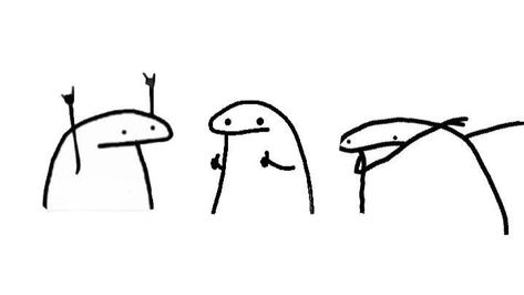 Trio Stickman Drawing, Stick Man Doodle, Trio Tattoo Ideas Funny, Funny Trio Pfp, Trio Doodle, Stickman Tattoo, Trio Template, Stick Man Drawing, Cartoon Frogs