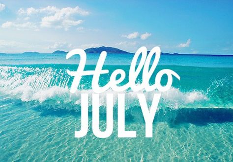 Welcome July – Lady Larissa Hello July Images, Welcome July, Neuer Monat, July Images, July Flowers, Seasons Months, Hello July, Breakfast And Brunch, Happy July