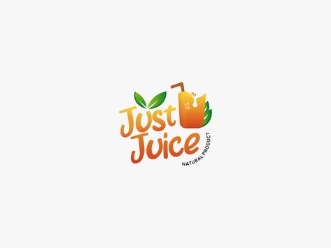 Juice Company Logo - Daily Logo Challenge - Day 47 by Ala Kallala on Dribbble Healthy Food Logo, Juice Logo, Logo Challenge, Juice Company, Just Juice, Food Logo, Logo Modern, Logo Food, Modern Logo