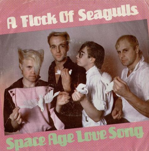 80s Album Covers, A Flock Of Seagulls, Flock Of Seagulls, Space Age, Flocking, Love Songs, Album Covers, Google Images, Dj