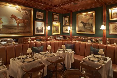 Lemon Pies, Ralph Lauren Interiors, Polo Bar, Bar Aesthetic, Foyer Flooring, 2024 Board, Nate Archibald, Nyc Bars, Romantic Restaurant